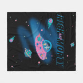 RICK UND MORTY™ | Raumfahrt Fleecedecke (Vorderseite (Horizontal))