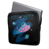 RICK UND MORTY™ | Raumfahrt Laptopschutzhülle (Vorderseite Links)