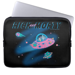 RICK UND MORTY™   Raumfahrt Laptopschutzhülle