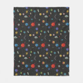 RICK UND MORTY™ | Raummuster Fleecedecke (Vorderseite)