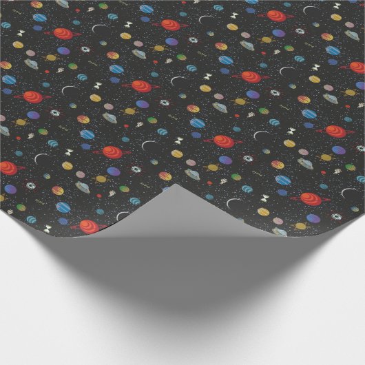 RICK UND MORTY™ | Raummuster Geschenkpapier (Ecke)