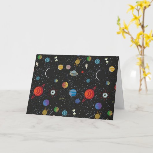 RICK UND MORTY™ | Raummuster Karte (Gelbe Blume)