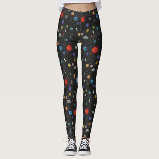 RICK UND MORTY™ | Raummuster Leggings (Vorderseite)