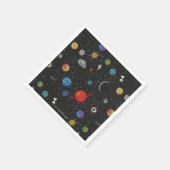 RICK UND MORTY™ | Raummuster Serviette (Ecke)