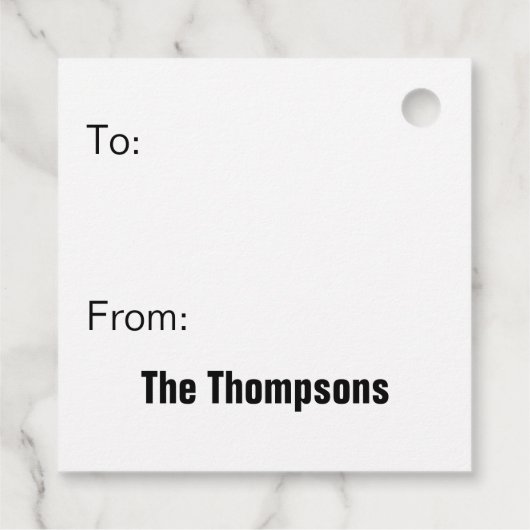 Rick und Morty | Reindeer Morty Merry Rickmas Geschenkanhänger (Rückseite)