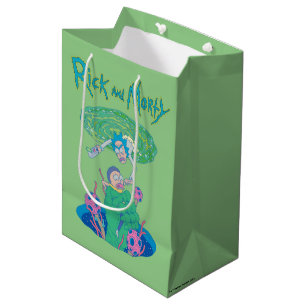 RICK UND MORTY™ Rettung des Portals Mittlere Geschenktüte