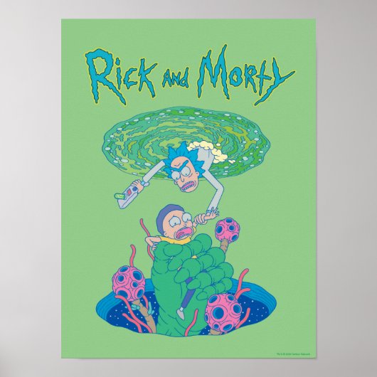 RICK UND MORTY™ | Rettung des Portals Poster (Vorne)