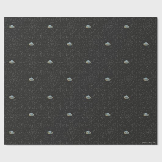 RICK UND MORTY™ | Rick Constellation Pattern Geschenkpapier (Flach)