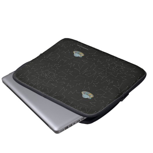 RICK UND MORTY™ | Rick Constellation Pattern Laptopschutzhülle (Vorne Knopf)