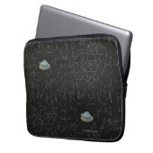 RICK UND MORTY™ | Rick Constellation Pattern Laptopschutzhülle (Vorderseite Links)