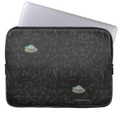 RICK UND MORTY™ | Rick Constellation Pattern Laptopschutzhülle (Vorderseite)