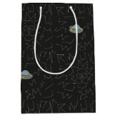 RICK UND MORTY™ | Rick Constellation Pattern Mittlere Geschenktüte (Vorderseite)