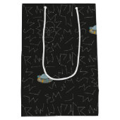 RICK UND MORTY™ | Rick Constellation Pattern Mittlere Geschenktüte (Rückseite)