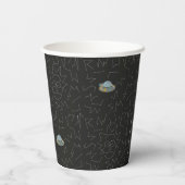 RICK UND MORTY™ | Rick Constellation Pattern Pappbecher (Rückseite)