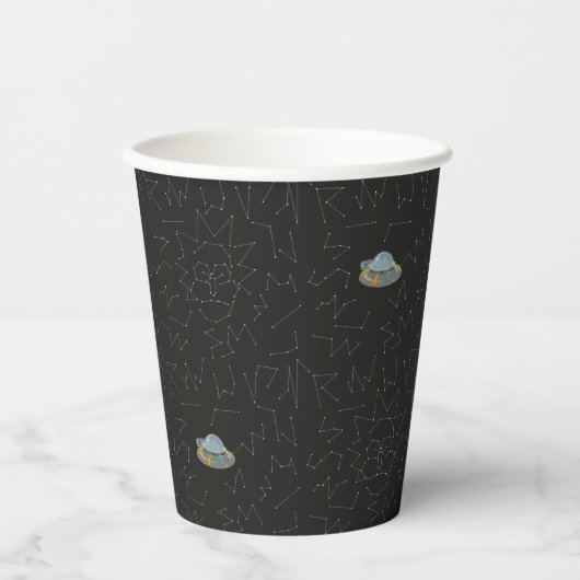 RICK UND MORTY™ | Rick Constellation Pattern Pappbecher (Vorderseite)