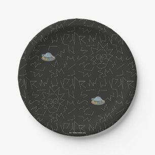 RICK UND MORTY™ Rick Constellation Pattern Pappteller