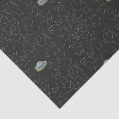 RICK UND MORTY™ | Rick Constellation Pattern Seidenpapier (Ausschnitt)