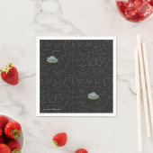 RICK UND MORTY™ | Rick Constellation Pattern Serviette (Beispiel)