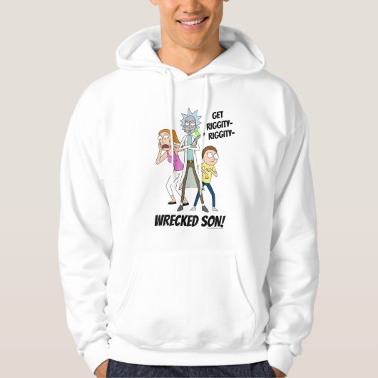 RICK UND MORTY™ | Rick, Morty und Summer Hoodie (Vorderseite)