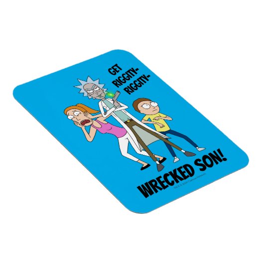 RICK UND MORTY™ | Rick, Morty und Summer Magnet (Rechte Seite)