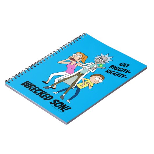 RICK UND MORTY™ | Rick, Morty und Summer Notizblock (Linke Seite)