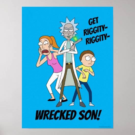 RICK UND MORTY™ | Rick, Morty und Summer Poster (Vorne)