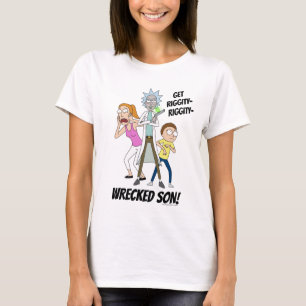 RICK UND MORTY™ Rick, Morty und Summer T-Shirt