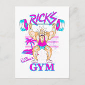 RICK UND MORTY™ | Rick's Gym Club Mitglied Einladungspostkarte (Vorderseite)