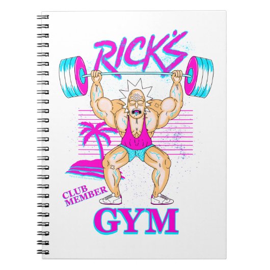 RICK UND MORTY™ | Rick's Gym Club Mitglied Notizblock (Vorderseite)