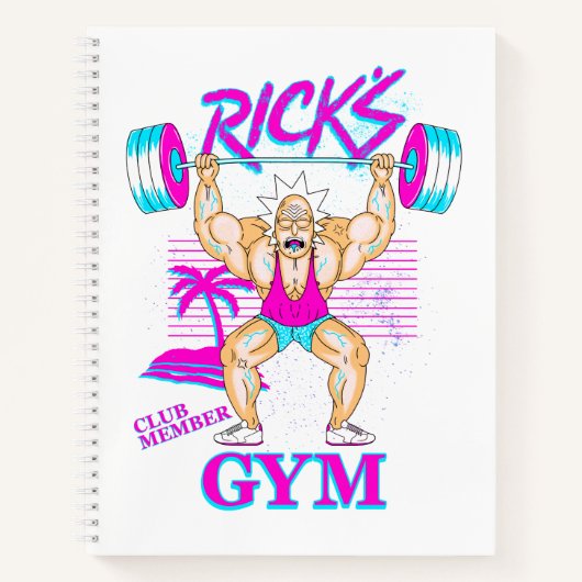 RICK UND MORTY™ | Rick's Gym Club Mitglied Notizblock (Vorderseite)