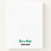 RICK UND MORTY™ | Rick's Gym Club Mitglied Notizblock (Rückseite)