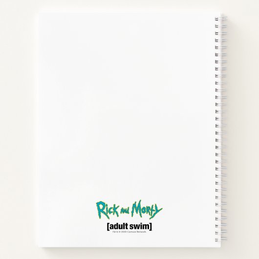 RICK UND MORTY™ | Rick's Gym Club Mitglied Notizblock (Rückseite)