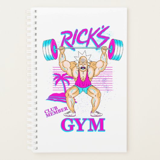 RICK UND MORTY™ | Rick's Gym Club Mitglied Planer (Vorderseite)