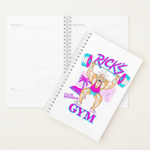 RICK UND MORTY™ Rick's Gym Club Mitglied Planer