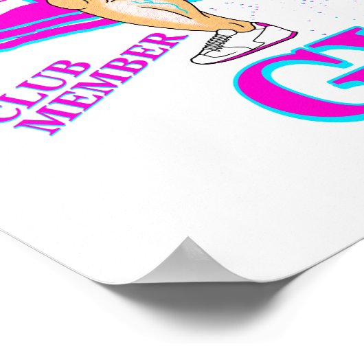 RICK UND MORTY™ | Rick's Gym Club Mitglied Poster (Ecke)