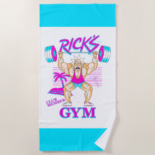 RICK UND MORTY™ Rick's Gym Club Mitglied Strandtuch