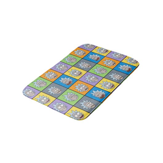 RICK UND MORTY™ | Rick's Moods Badematte (Schrägansicht)