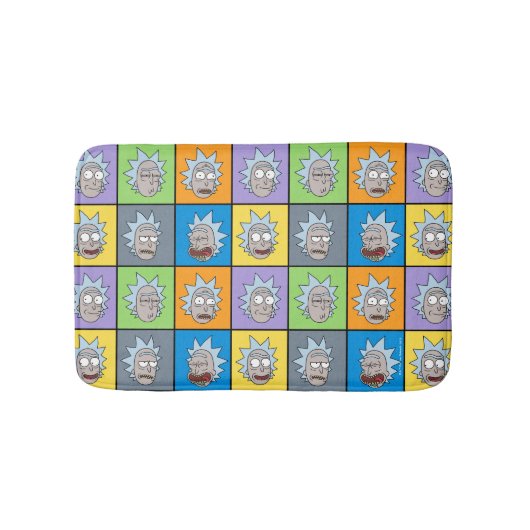 RICK UND MORTY™ | Rick's Moods Badematte (Vorderseite)