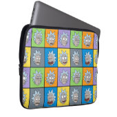 RICK UND MORTY™ | Rick's Moods Laptopschutzhülle (Vorne Rechts)