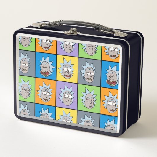 RICK UND MORTY™ | Rick's Moods Metall Brotdose (Vorderseite)