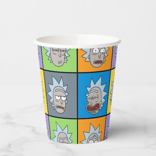 RICK UND MORTY™ | Rick's Moods Pappbecher (Links)