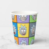 RICK UND MORTY™ | Rick's Moods Pappbecher (Vorderseite)