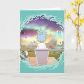 RICK UND MORTY™ | Rick's Private Place Karte (Gelbe Blume)