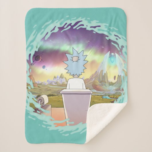 RICK UND MORTY™ | Rick's Private Place Sherpadecke (Vorderseite)