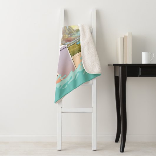 RICK UND MORTY™ | Rick's Private Place Sherpadecke (Beispiel)