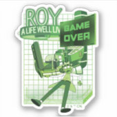 RICK UND MORTY™ | Roy a Life gut gelebt Aufkleber (Vorderseite)