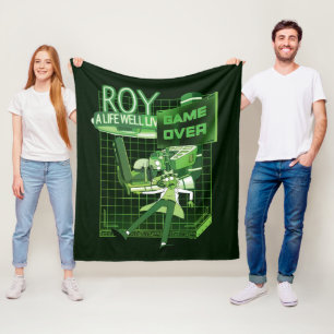 RICK UND MORTY™   Roy a Life gut gelebt Fleecedecke