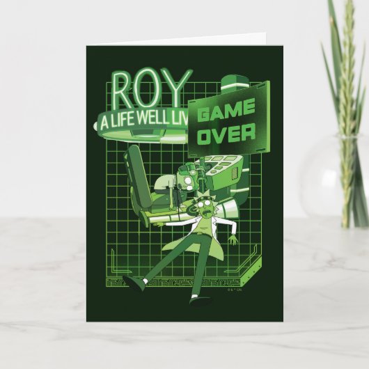 RICK UND MORTY™ | Roy a Life gut gelebt Karte (Vorderseite)