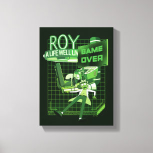 RICK UND MORTY™   Roy a Life gut gelebt Leinwanddruck