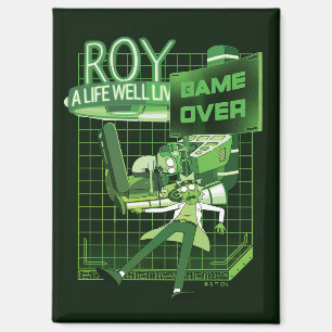 RICK UND MORTY™   Roy a Life gut gelebt Magnet